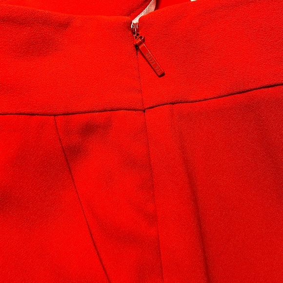 Ted Baker London women’s size 8 pleaded Katie culottes wide, leg, cropped pants - Picture 7 of 14